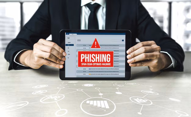 Cyber security software show alert of cyber attack for protection snugly