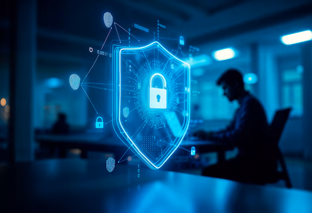 Cybersecurity and data protection concept